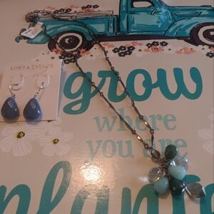 Earring and Necklace Set